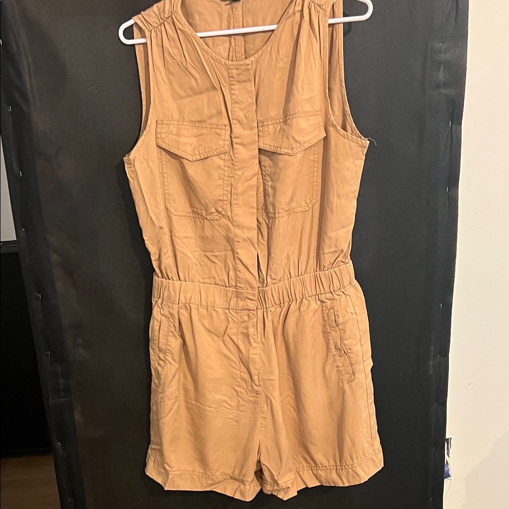 Banana Republic Sleeveless Brown One Piece romper